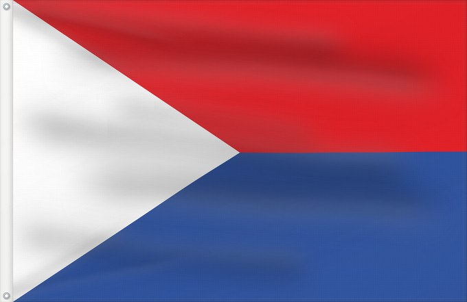 Flagge, mit zwei Metallösen und verstärktem Besatzband: Chiquinquirá Boyacá Chiquinquirá (Boyacá) Municipio de Chiquinquirá Boyacá