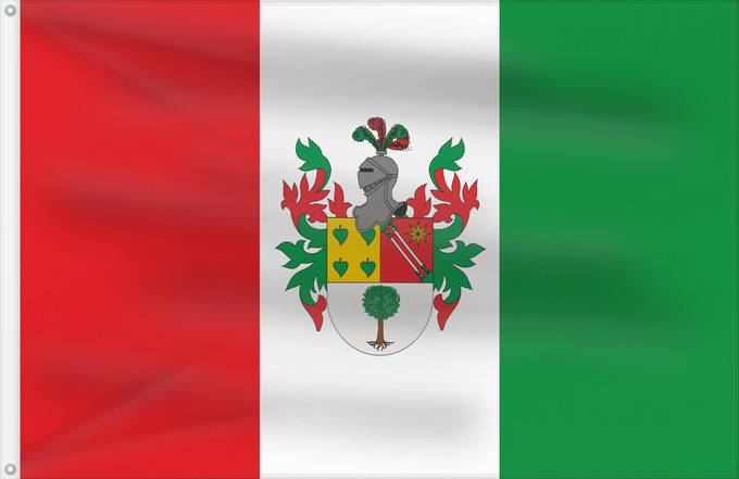 Flagge, mit zwei Metallösen und verstärktem Besatzband: Ciudad Bolívar  Antioquia	Ciudad Bolívar (Antioquia)	Municipio de Ciudad Bolívar  Antioquia