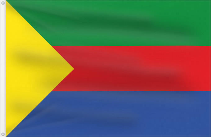 Flagge, mit zwei Metallösen und verstärktem Besatzband: Copacabana  Antioquia	Copacabana (Antioquia)	Municipio de Copacabana  Antioquia