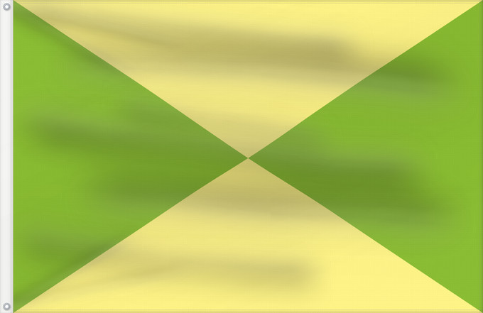 Bandera, con dos ojales metálicos y lado del asta reforzado: Corozal  Sucre	Corozal (Sucre)	Municipio de Corozal  Sucre