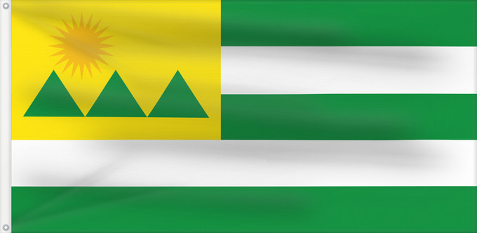 Bandera, con dos ojales metálicos y lado del asta reforzado: Cumbitara  Nariño	Cumbitara (Nariño)	Municipio de Cumbitara  Nariño