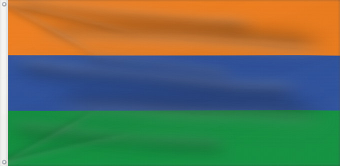 Flagge, mit zwei Metallösen und verstärktem Besatzband: Curumaní, Cesar	Municipal flag of Curumaní	Drapeau municipal de Curumaní	Bandera municipal de Curumaní	Gemeindeflagge von Curumaní	Bandiera municipale di Curumaní