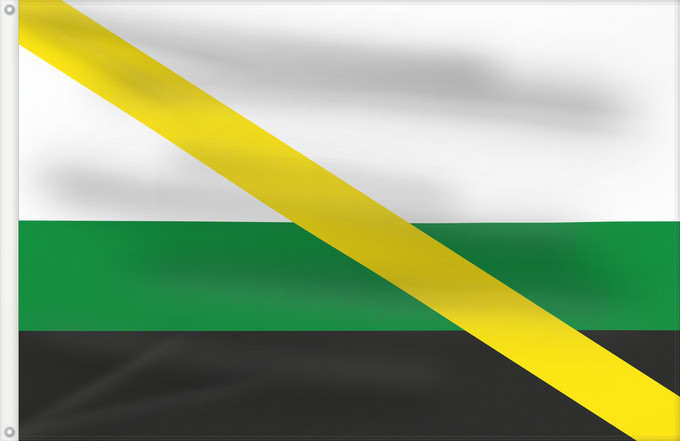 Flagge, mit zwei Metallösen und verstärktem Besatzband: Dabeiba Antioquia Dabeiba (Antioquia) Municipio de Dabeiba Antioquia