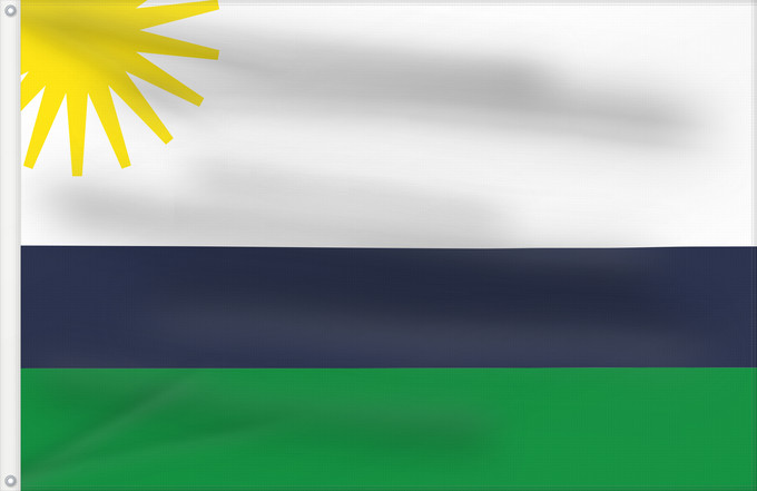 Flagge, mit zwei Metallösen und verstärktem Besatzband: El Retorno  Guaviare	El Retorno (Guaviare)	Municipio de El Retorno  Guaviare
