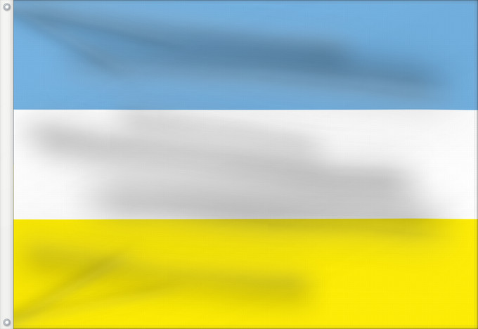 Bandera, con dos ojales metálicos y lado del asta reforzado: Entrerríos	Municipio de Entrerríos, Antioquia, Colombia