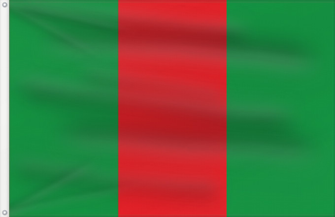 Flagge, mit zwei Metallösen und verstärktem Besatzband: Facatativá  Cundinamarca	Facatativá (Cundinamarca)	Municipio de Facatativá  Cundinamarca