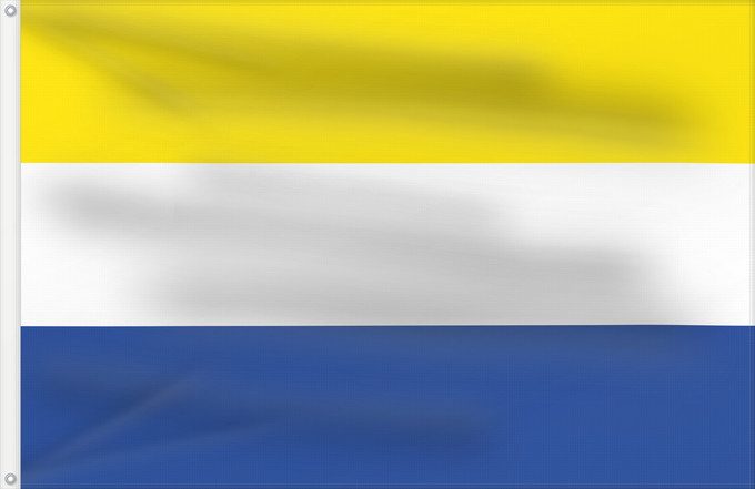 Bandera, con dos ojales metálicos y lado del asta reforzado: Fortul Arauca Fortul (Arauca) Municipio de Fortul Arauca