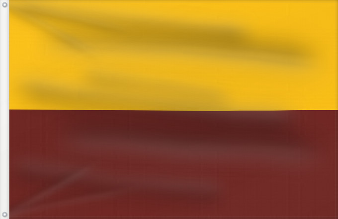 Flagge, mit zwei Metallösen und verstärktem Besatzband: Girón  Santander	Girón (Santander)	Municipio de Girón  Santander