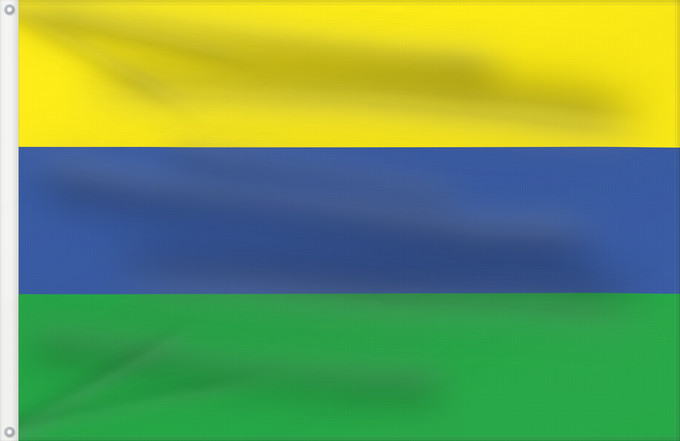 Flagge, mit zwei Metallösen und verstärktem Besatzband: Guainía Department	Guainía department, Colombia	Département de Guainía	Departamento de Guainía, Colombia	Guainía-Departement	Dipartimento di Guainía