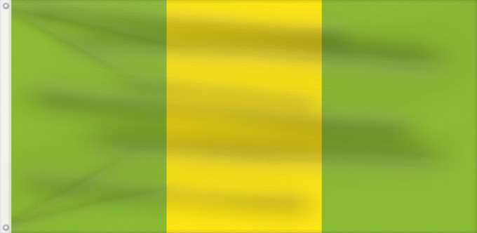 Bandera, con dos ojales metálicos y lado del asta reforzado: Iles Nariño Iles (Nariño) Municipio de Iles Nariño
