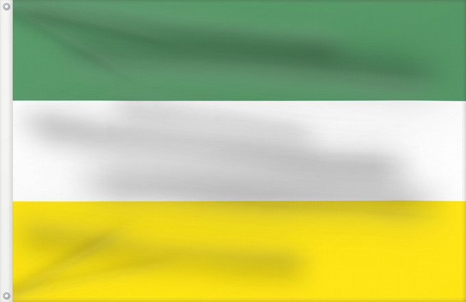 Flagge, mit zwei Metallösen und verstärktem Besatzband: Jerusalén Cundinamarca Jerusalén (Cundinamarca) Jérusalem (Cundinamarca) Municipio de Jerusalén Cundinamarca Gerusalemme (Cundinamarca)