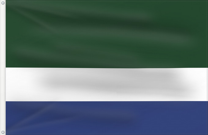 Bandera, con dos ojales metálicos y lado del asta reforzado: Juradó  Chocó	Juradó (Chocó)	Municipio de Juradó  Chocó