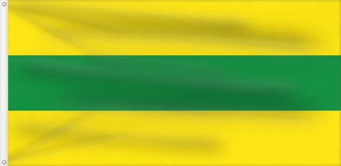 Flagge, mit zwei Metallösen und verstärktem Besatzband: La Virginia  Risaralda	La Virginia (Risaralda)	Municipio de La Virginia  Risaralda
