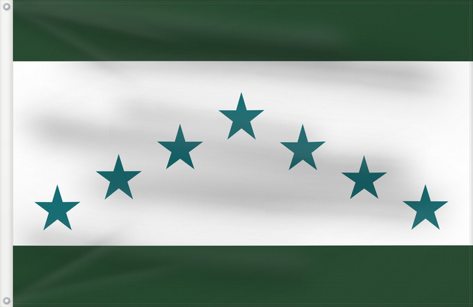 Flagge, mit zwei Metallösen und verstärktem Besatzband: Labateca Norte de Santander Labateca (Norte de Santander) Municipio de Labateca Norte de Santander