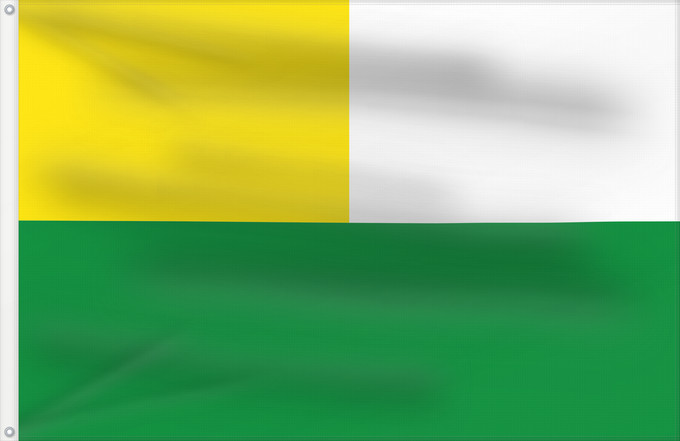 Flagge, mit zwei Metallösen und verstärktem Besatzband: María La Baja  Bolívar	María La Baja (Bolívar)	Municipio de María La Baja  Bolívar