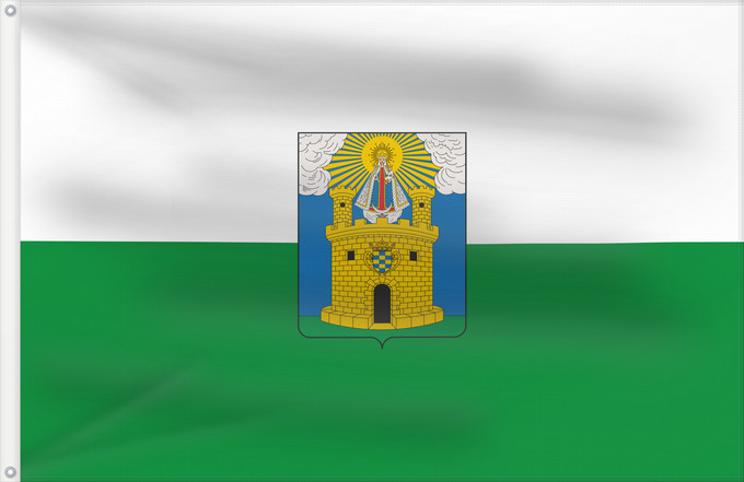 Flagge, mit zwei Metallösen und verstärktem Besatzband: Medellín  Antioquia	Medellín	Ciudad de Medellín  Antioquia