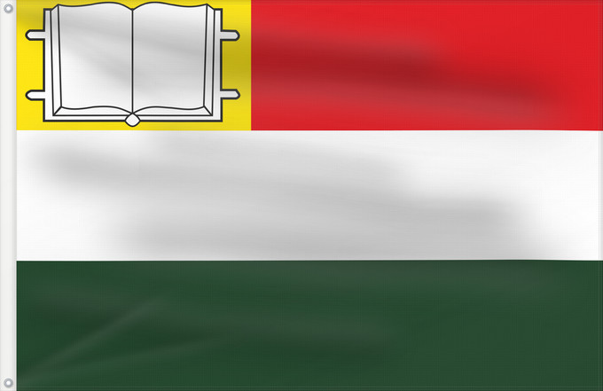 Flagge, mit zwei Metallösen und verstärktem Besatzband: Monterrey  Casanare	Monterrey (Casanare)	Municipio de Monterrey  Casanare