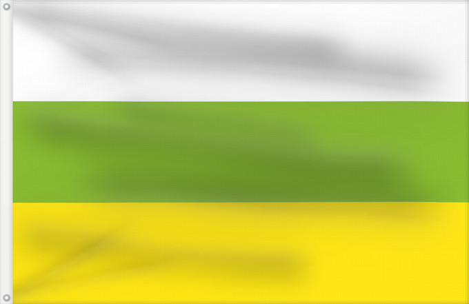 Flagge, mit zwei Metallösen und verstärktem Besatzband: Murillo  Tolima	Murillo (Tolima)	Municipio de Murillo  Tolima