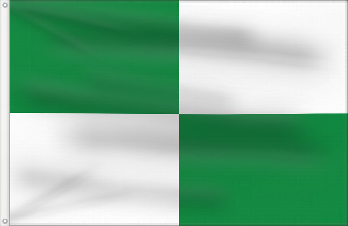 Flag, with two metal eyelets and reinforced hoist: Ocaña Ocaña municipality, Norte de Santander, Colombia Municipio de Ocaña, Norte de Santander Colombia