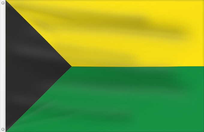 Flag, with two metal eyelets and reinforced hoist: Orito Putumayo Orito (Putumayo) Municipio de Orito Putumayo