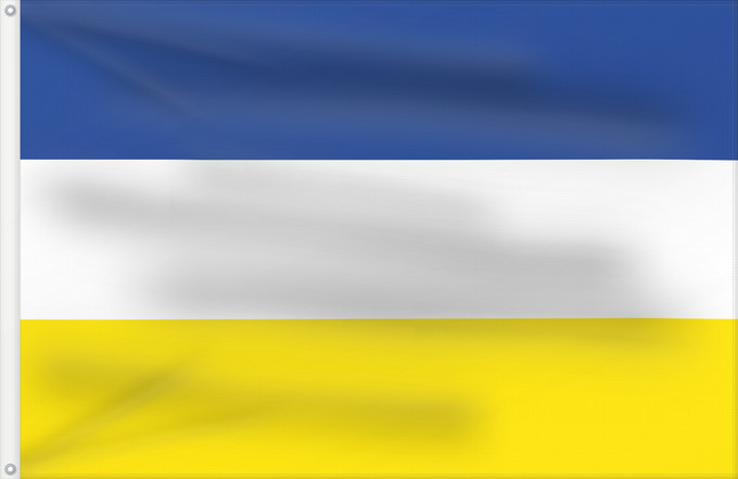 Bandera, con dos ojales metálicos y lado del asta reforzado: Palestina Huila Palestina (Huila) Municipio de Palestina Huila