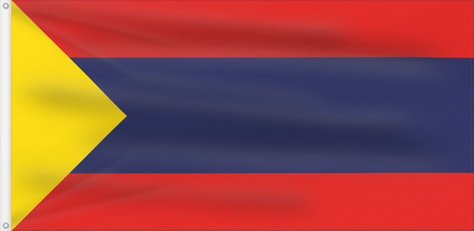 Flag, with two metal eyelets and reinforced hoist: Pasto