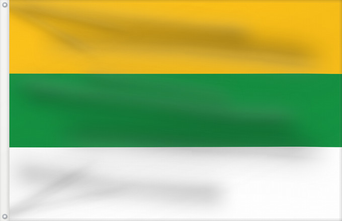 Flag, with two metal eyelets and reinforced hoist: Polonuevo Atlántico Polonuevo (Atlántico) Municipality Municipalité de Polonuevo (Atlántico) Municipio de Polonuevo Atlántico Gemeinde Polonuevo (Atlántico) Comune di Polonuevo (Atlántico)