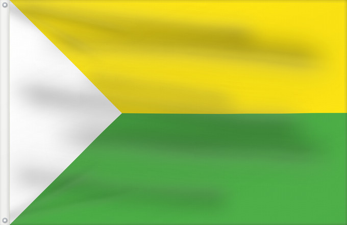 Flagge, mit zwei Metallösen und verstärktem Besatzband: Puerto Carreño	Capital de Vichada Puerto Carreño