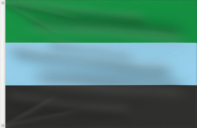 Flagge, mit zwei Metallösen und verstärktem Besatzband: Puerto Wilches  Santander	Puerto Wilches	Municipio de Puerto Wilches  Santander