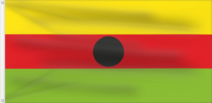 Flag, with two metal eyelets and reinforced hoist: Quinchía Risaralda Quinchía (Risaralda) Municipio de Quinchía Risaralda