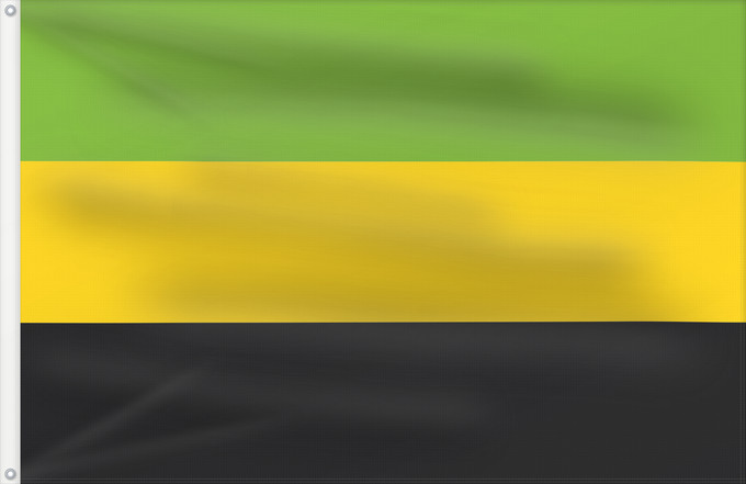 Flagge, mit zwei Metallösen und verstärktem Besatzband: Samacá  Boyacá	Samacá	Municipio de Samacá  Boyacá