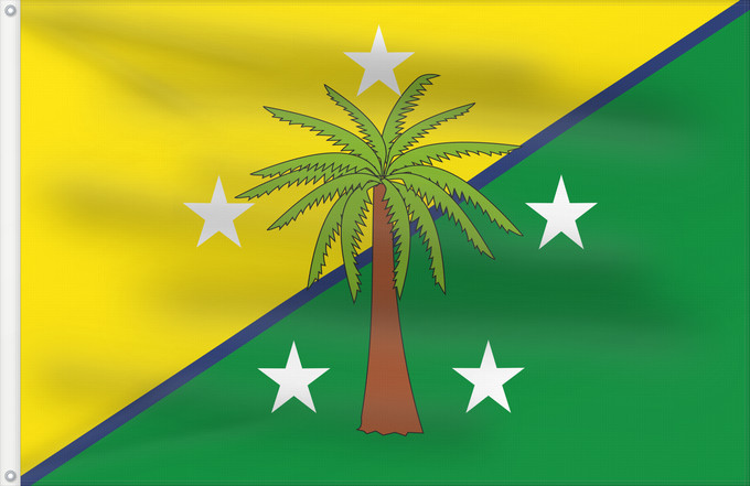 Flagge, mit zwei Metallösen und verstärktem Besatzband: San Alberto  Cesar	San Alberto (Cesar)	Municipio de San Alberto  Cesar