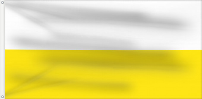 Flagge, mit zwei Metallösen und verstärktem Besatzband: San Antonio de Palmito  Sucre	San Antonio de Palmito	Municipio de San Antonio de Palmito  Sucre