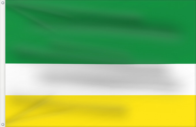 Flagge, mit zwei Metallösen und verstärktem Besatzband: Santa Rosa del Sur Bolívar Santa Rosa del Sur (Bolívar) Municipio de Santa Rosa del Sur Bolívar