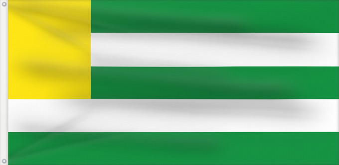 Flag, with two metal eyelets and reinforced hoist: Santiago  Putumayo	Santiago (Putumayo)	Municipio de Santiago  Putumayo