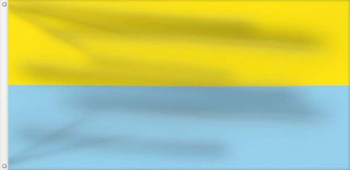 Flagge, mit zwei Metallösen und verstärktem Besatzband: Santuario  Risaralda	Santuario (Risaralda)	Municipio de Santuario  Risaralda