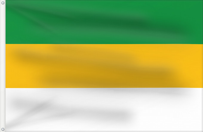 Flagge, mit zwei Metallösen und verstärktem Besatzband: Sesquilé  Cundinamarca	Sesquilé (Cundinamarca)	Municipio de Sesquilé  Cundinamarca