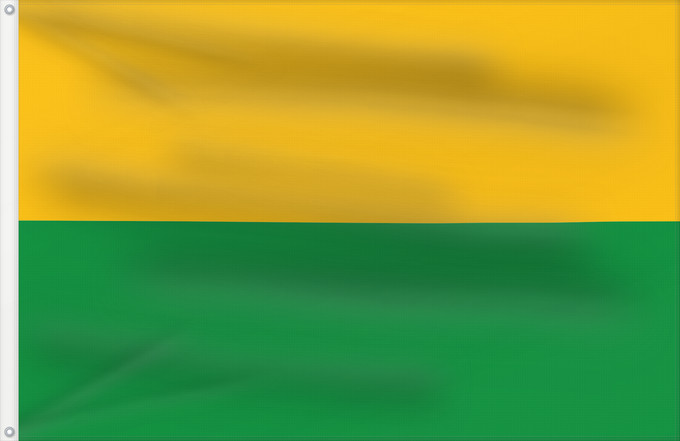 Flagge, mit zwei Metallösen und verstärktem Besatzband: Sonsón  Antioquia	Sonsón (Antioquia)	Municipio de Sonsón  Antioquia