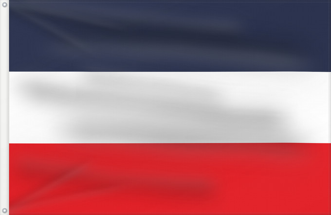 Flagge, mit zwei Metallösen und verstärktem Besatzband: Tesalia Huila Tesalia (Huila) Municipio de Tesalia Huila