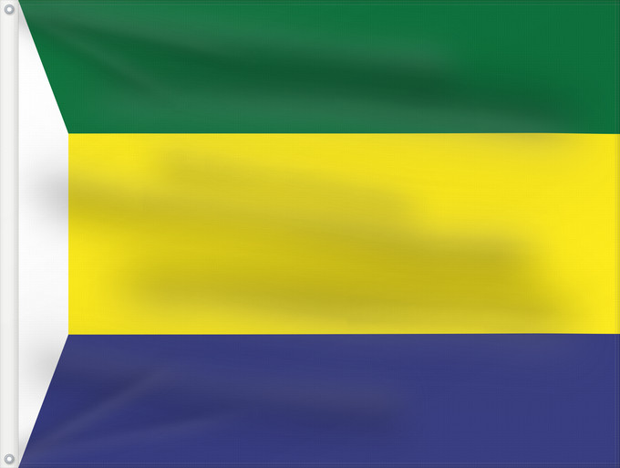 Bandera, con dos ojales metálicos y lado del asta reforzado: Timaná Huila Timaná (Huila) Municipio de Timaná Huila