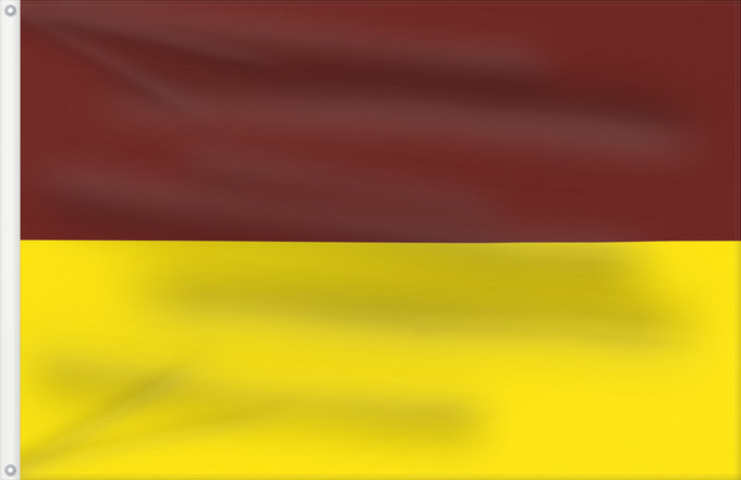 Bandera, con dos ojales metálicos y lado del asta reforzado: Tolima	Tolima, Colombia
