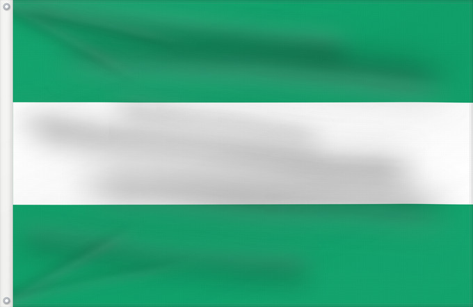 Flagge, mit zwei Metallösen und verstärktem Besatzband: Tunja