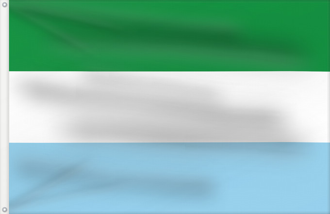 Flag, with two metal eyelets and reinforced hoist: Ubaque Cundinamarca Ubaque (Cundinamarca) Municipio de Ubaque Cundinamarca