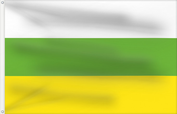 Flagge, mit zwei Metallösen und verstärktem Besatzband: Vianí Cundinamarca Municipality of Vianí Cundinamarca Vianí (Cundinamarca) Municipio de Vianí Cundinamarca