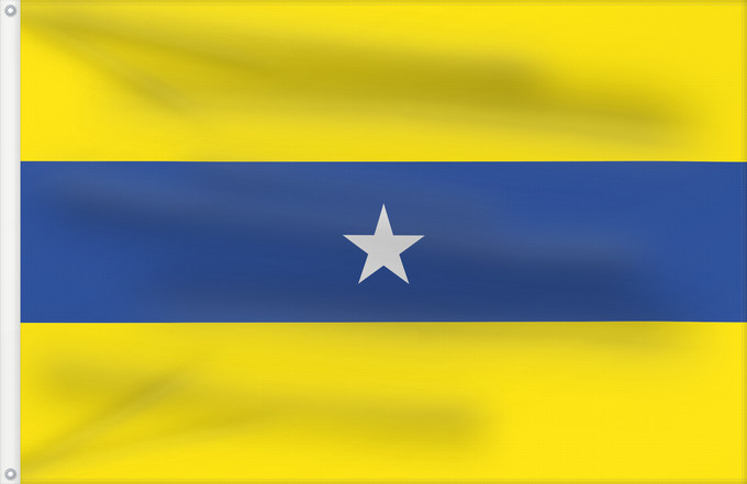 Flagge, mit zwei Metallösen und verstärktem Besatzband: Viterbo Caldas	Viterbo  Caldas, Colombia	Viterbo  Caldas, Colombie	Municipio de Viterbo  Caldas	Viterbo  Caldas, Kolumbien	Viterbo (Caldas)