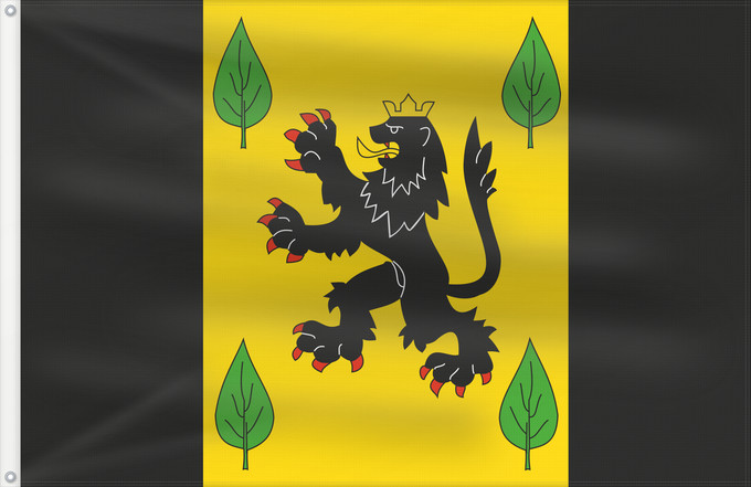 Flag, with two metal eyelets and reinforced hoist: Březník TR	Municipal flag of Březník village	Březník	Vesnice Březník, okres Třebíč