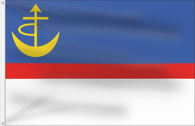 Flag, with two metal eyelets and reinforced hoist: Bitov ZN CZ	Municipal flag of Bítov village	Bítov	Bítov, okres Znojmo