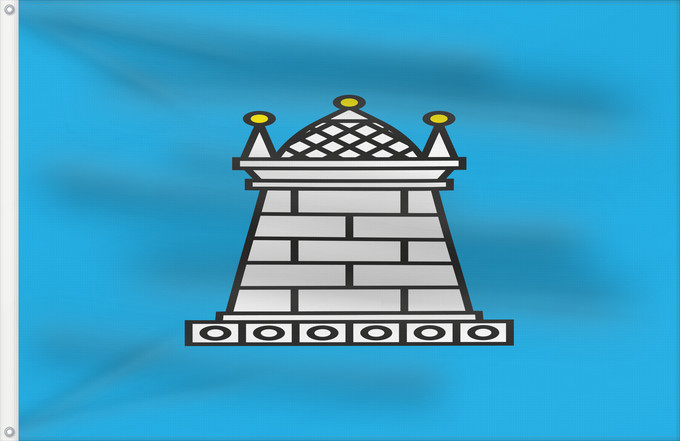 Bandera, con dos ojales metálicos y lado del asta reforzado: Blansko	Blansko  CZ	Blanska