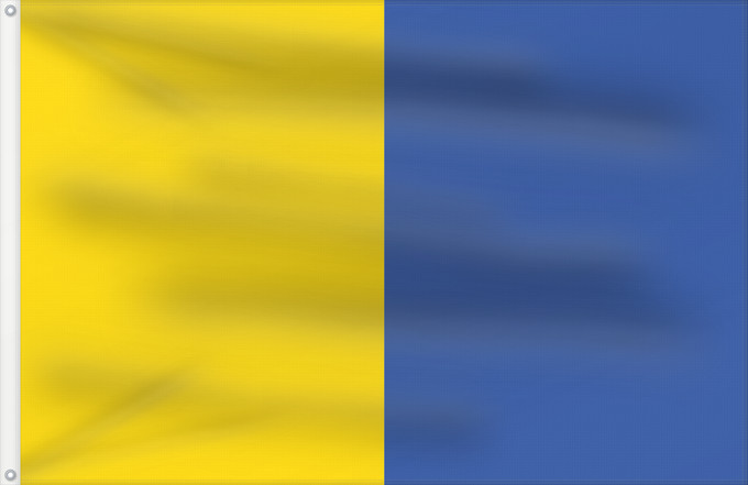 Flag, with two metal eyelets and reinforced hoist: Bohdalovice	Bohdalovice  village in Czechia