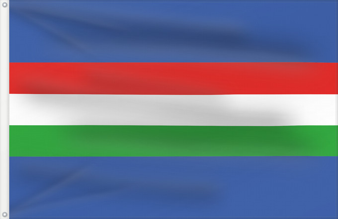 Flag, with two metal eyelets and reinforced hoist: Borohradek Borohrádek Borohrádek city in Czechia